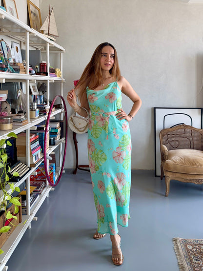 Maldivian summer slip dress