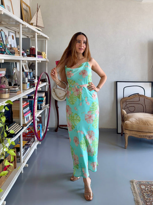 Maldivian summer slip dress
