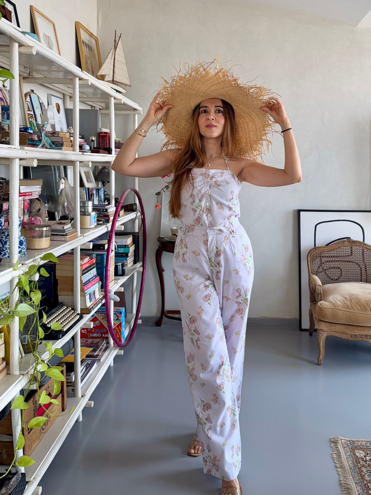 Sweet pea summer Halter neck set