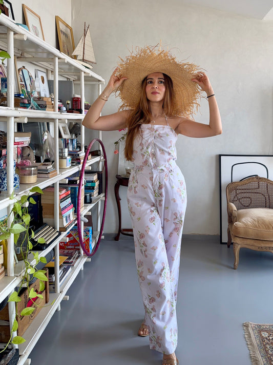 Sweet pea summer Halter neck set