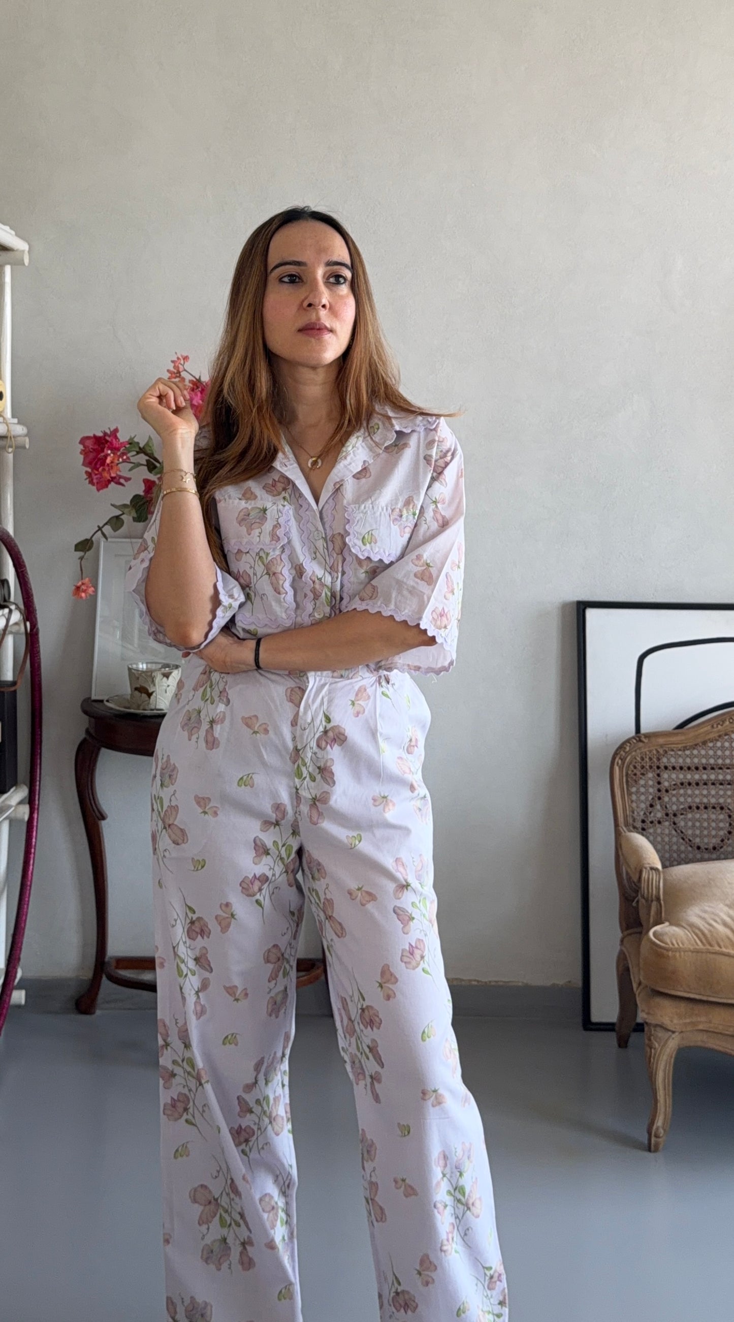 Sweet Pea Summer Co-ord Shirt Set