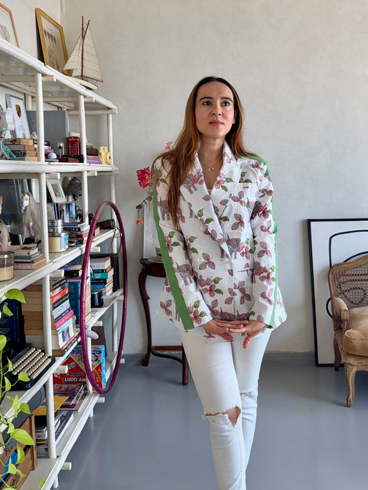 Jaipur Summer double breasted jacket