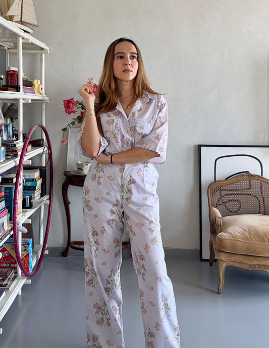 Sweet Pea Summer Co-ord Shirt Set