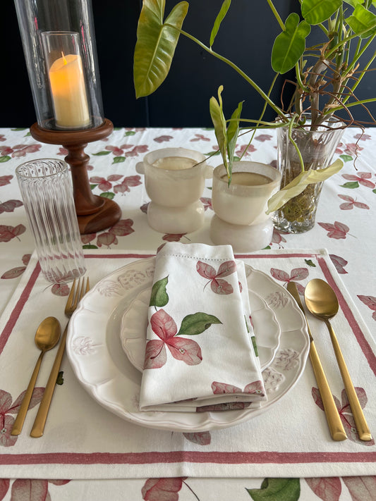 Bougainvillea Summer Tablecloth