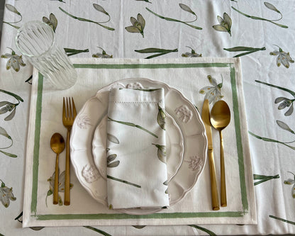 Snowflower Table mats